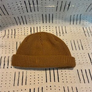 Obey Tan Knit Beanie